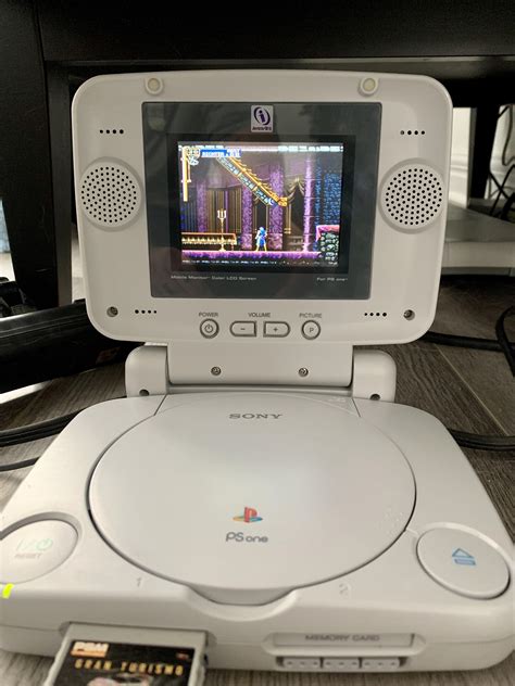 My Psone With Intec 5 Screen Not As Pretty As Oem Screen But Decent