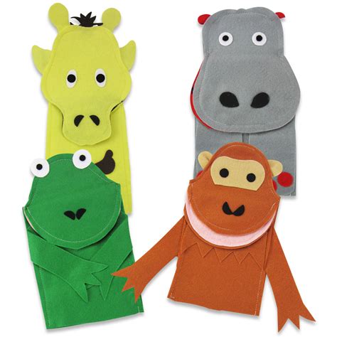 Hand Puppets Wild Animals Urban Babies And Kids