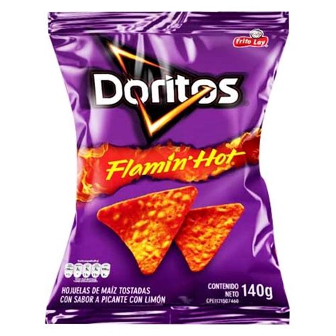 SNACK DORITOS FLAMIN HOT 140GR
