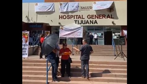 Protestan En Hospital General Por Falta De Insumos Y Personal Para