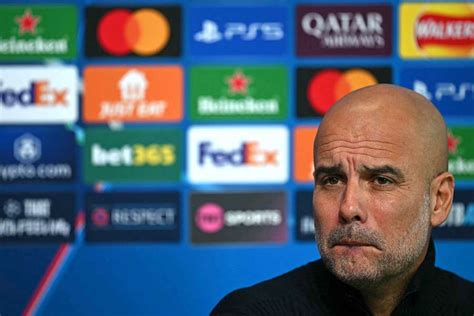 Liga De Campeones Guardiola En La Previa Del Sporting De Lisboa City