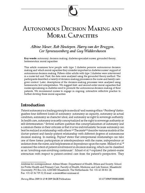 Autonomous Decision Making Pdf Autonomy Decision Making