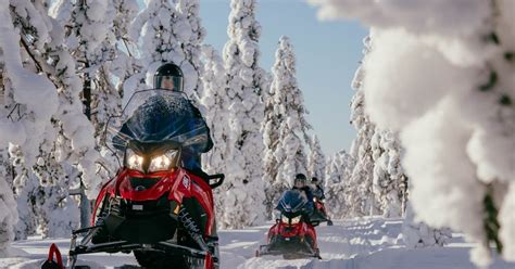 Levi Safari De Horas En Moto De Nieve Por La Naturaleza De Levi