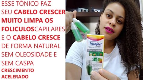 Tricofort Melhor T Nico Natural Como Aplicar Youtube