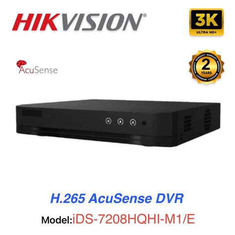 Hikvision Ch Channel Ids Hqhi M E Turbo Acusense Dvr Recorder