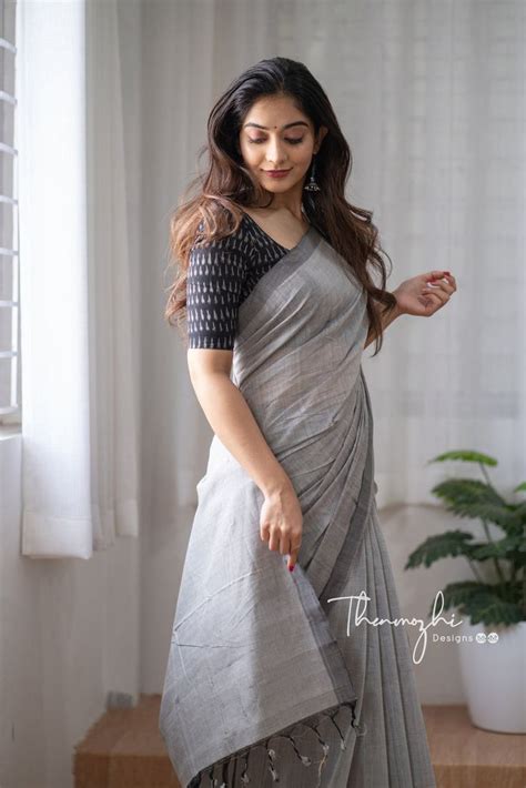 Pin By Likhita Kotian On Saree Pose In 2024 Simple Saree Designs