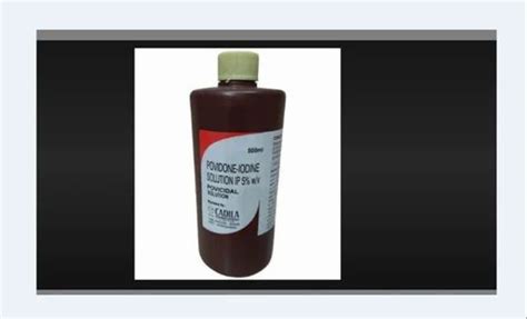 Povidone Iodine Solution Ip Packaging Size Ml At Bottle