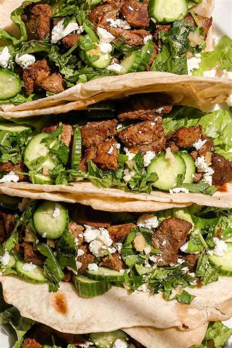 Lamb Tacos With Fermented Lemon Chermoula And Feta