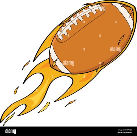 Football on fire Stock Vector Image & Art - Alamy