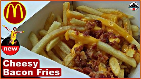 McDonald S Cheesy Bacon Fries Review YouTube