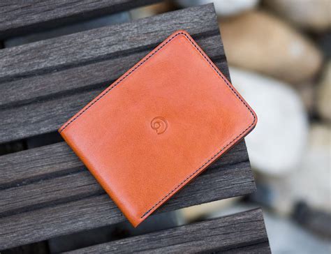 The Slim Leather Wallet holds your cash and cards while remaining slim