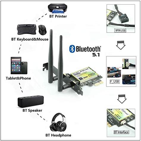 Ziyituod ZYT AX200 PCIe Based Wireless WiFi Network Adapter