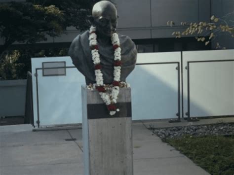 Eight-foot statue of Mahatma Gandhi unveiled in Johannesburg's Tolstoy Farm