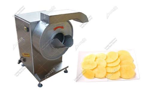 Large Scale Potato Chip Slicer Machine Electric 600kg H