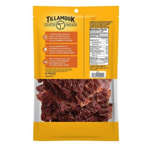 Tillamook Country Smoker Teriyaki Beef Jerky 8 Oz Kroger