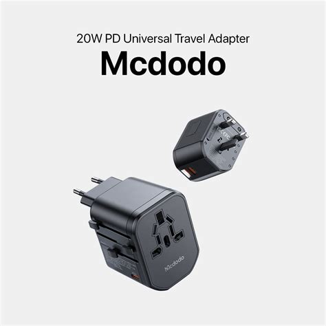 Mcdodo W Pd Fast Charging Universal Travel Adapter Memoxpress Online