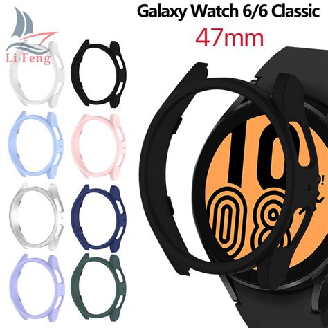 Capa Case De Acr Lico Compat Vel Galaxy Watch Mm Shopee Brasil