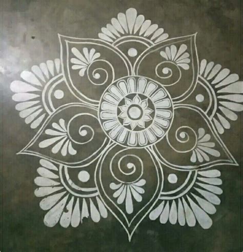 Pin by paromita chowdhury on Alpona design | Rangoli designs, Simple ...