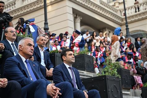 Kültür ve Turizm Bakanı Mehmet Nuri Ersoy Türkiye Bursları Programı