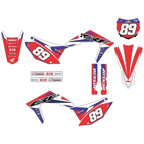 Kit Adesivo CRF230 HRC Edit Biker Elite