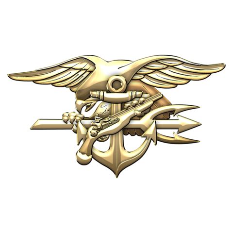 Usnavyseals Emblem Fullgold 3d Png 525×525 Us Navy Seals