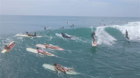 Surfing Malibu Today Youtube