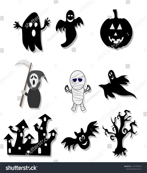 Halloween Pictures Black And White Ghost