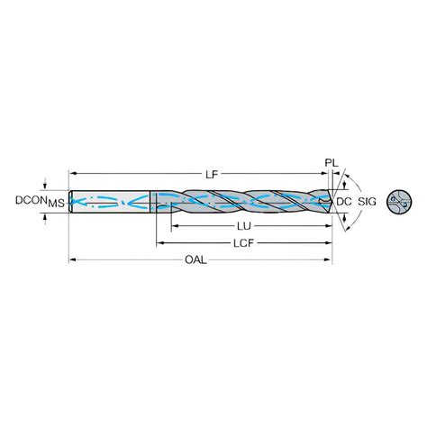 Sandvik Coromant Jobber Length Drill Bit 29 64 0 4531 Dia 140