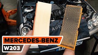 MERCEDES BENZ C Klasse Reparaturanleitung Schritt für Schritt