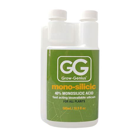 Grow Genius 40 Mono Silicic Acid Silica Plant Supplements And Additives