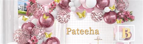 Amazon Pateeha Baby Shower Decorations For Girl Pcs Pink