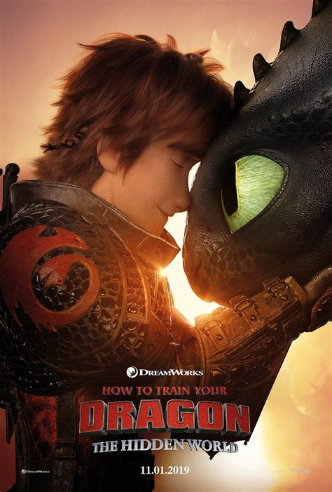 How To Train Your Dragon The Hidden World 2019 Posters — The Movie