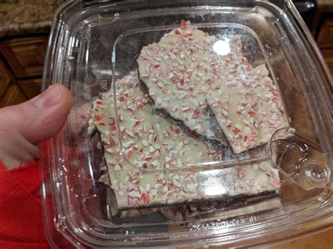 The Kirkland Brand Peppermint Bark In The Bakery Is Absolutely Fire