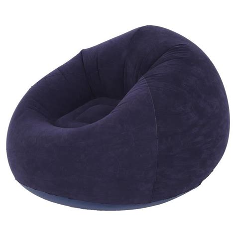 Canap Gonflable Vvikizy Chaise De Canap Sph Rique Simple Bleu