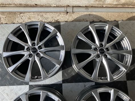 送料込み HOT STUFF Exceeder E ホットスタッフ エクシーダー E J IS PCD H 中古ホイール 本 スバルXV エクシーガ