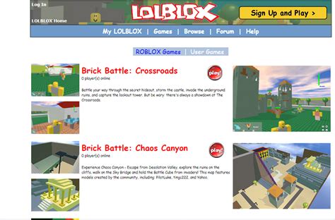 Roblox Homepage 2006 - art-syrop