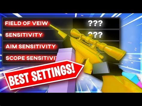 The BEST Sniper Settings For Bad Business Roblox YouTube