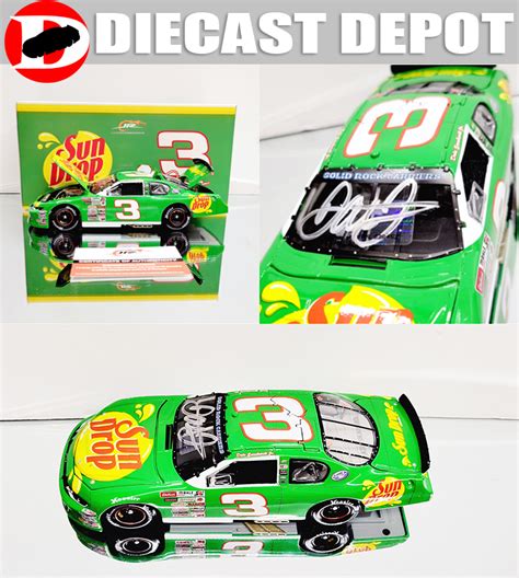 Autographed Dale Earnhardt Jr 2022 Sun Drop 3 Late Model Diecast 1 24