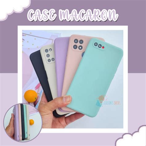 Softcase Macaron Camera Protection For Oppo Smc Oppo A A A S