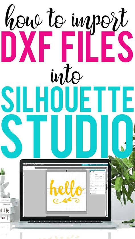 How To Import And Cut Dxf Files In Silhouette Studio Artofit