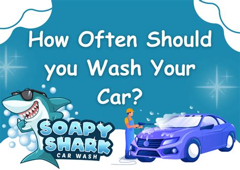 How Often Should You Wash Your Car Soapy Shark Car Wash Guide