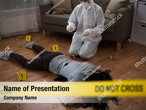 Criminology Examination Investigation Forensic Powerpoint Template Criminology Examination