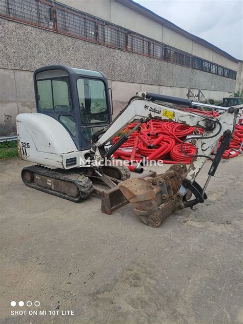 Bobcat 325G mini excavator for sale Latvia Rīga EV36440