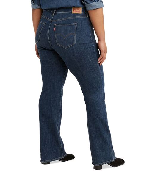 Levis Plus Size 725 High Rise Bootcut Jeans Macys