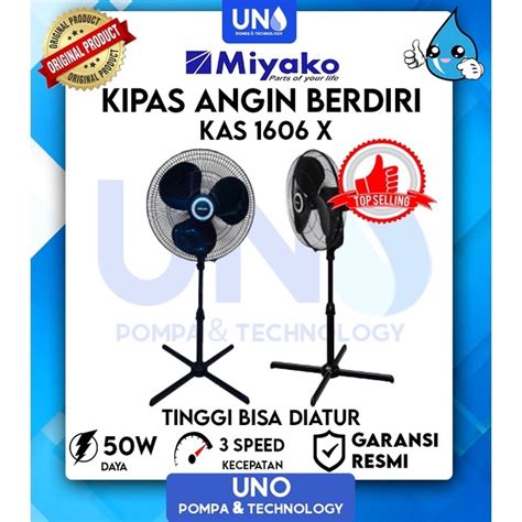 Jual Miyako Kipas Angin Berdiri Stand Fan Inch Kas X Kas X