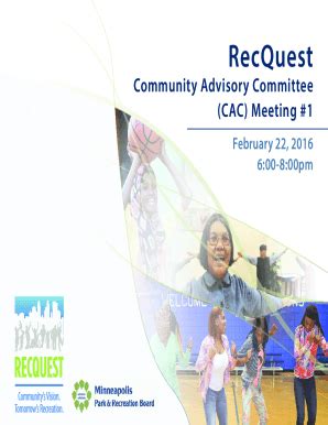 Fillable Online Citizen S Advisory Committee CAC Fax Email Print