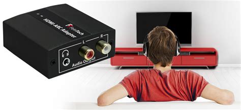 Hdmi Arc Adapter F R Kopfh Rer Und Stereo Anlagen Feintech