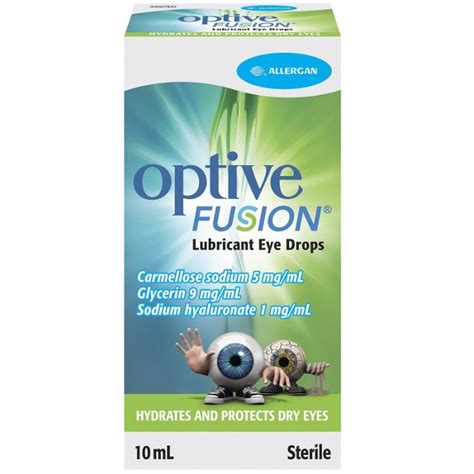 Optive Fusion Eye Drops 10ml Chemist Direct