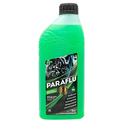 Aditivo Para Radiador Concentrado Paraflu Hibrido Verde 1L No Shoptime