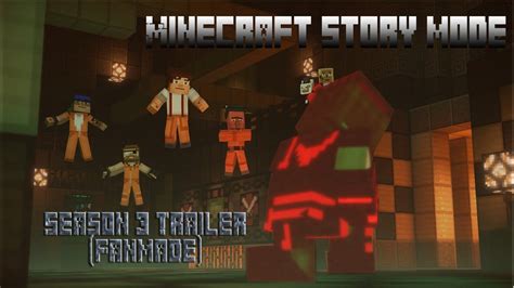 Minecraft Story Mode Season 3 Trailer Fanmade YouTube